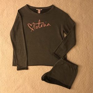 NWOT SWEATSHIRT PJ/LOUNGE SET